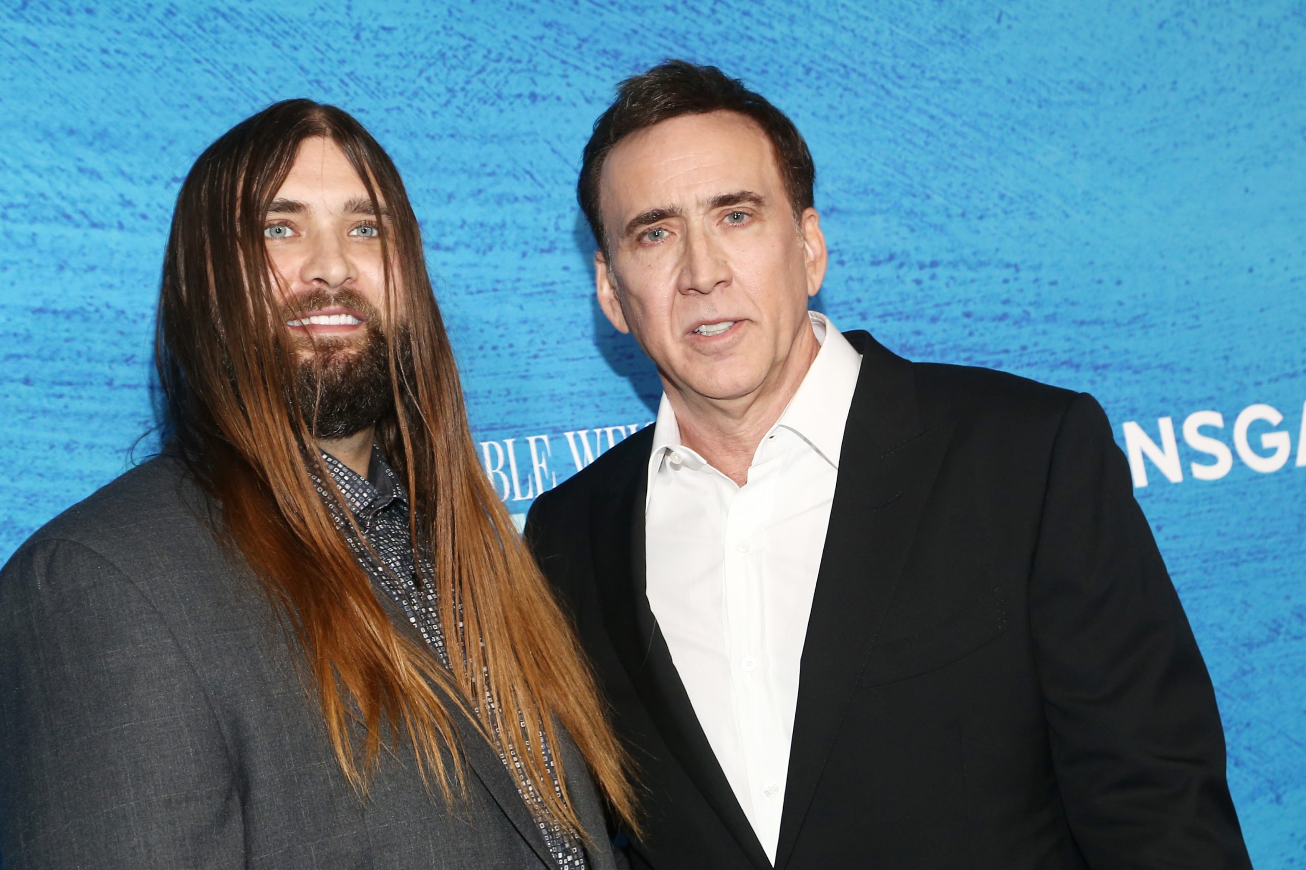LOS ANGELES, CALIFORNIA - APRIL 18: (L-R) Weston Cage Coppola and Nicolas Cage attend the Los Angeles Special Screening Of "The Unbearable Weight Of Massive Talent" at DGA Theater Complex on April 18, 2022 in Los Angeles, California. (Photo by Tommaso Boddi/FilmMagic) Getty Images