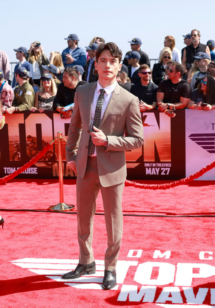 SAN DIEGO, CALIFORNIA - MAY 04: Manny Jacinto attends the "Top Gun: Maverick" world premiere on May 04, 2022 in San Diego, California. (Photo by Frazer Harrison/Getty Images)