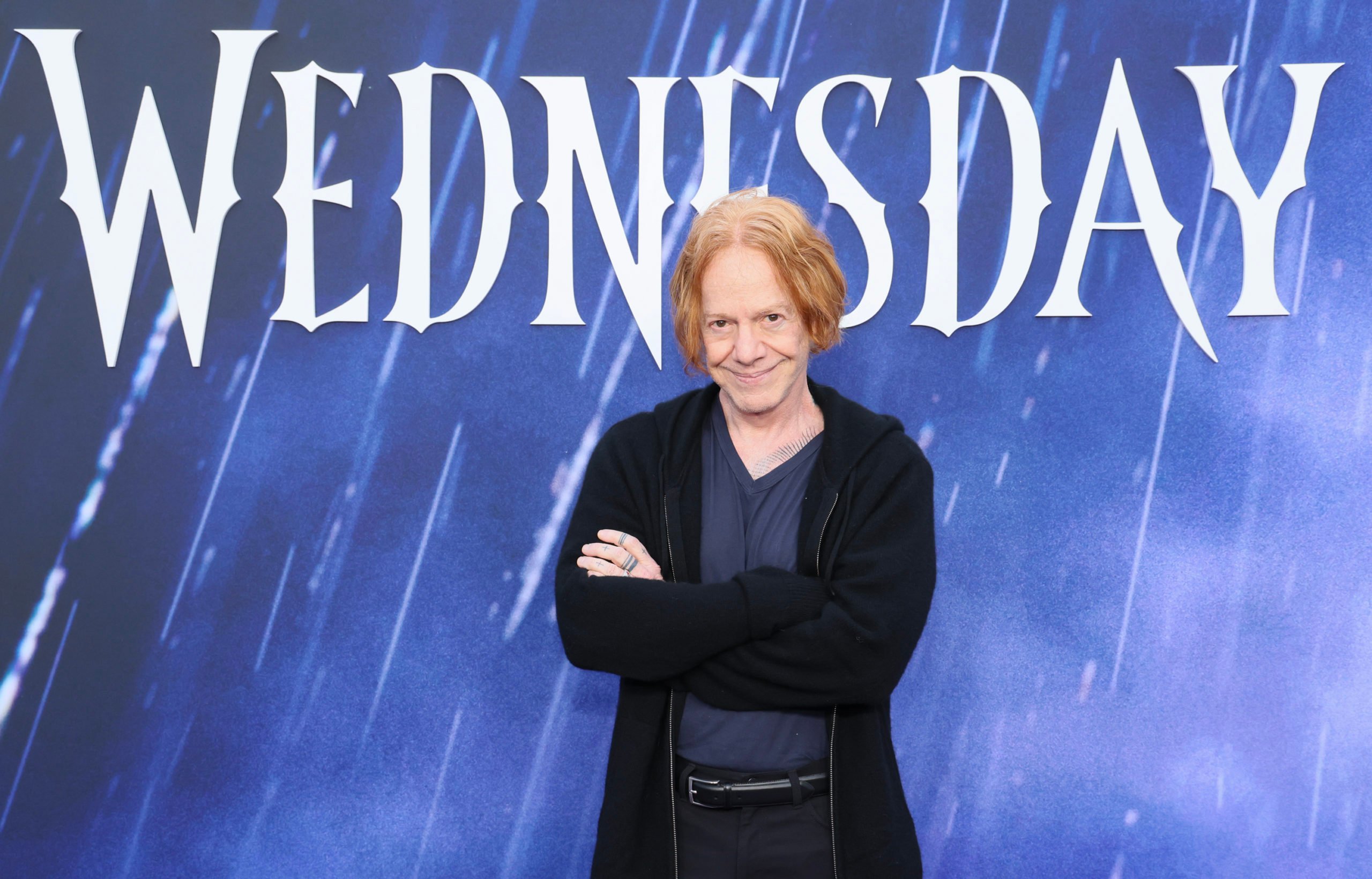 HOLLYWOOD, CALIFORNIA - APRIL 29: Danny Elfman attends Netflix's "Wednesday" ATAS official event photo call at Hollywood Forever on April 29, 2023 in Hollywood, California. (Photo by Rodin Eckenroth/FilmMagic)