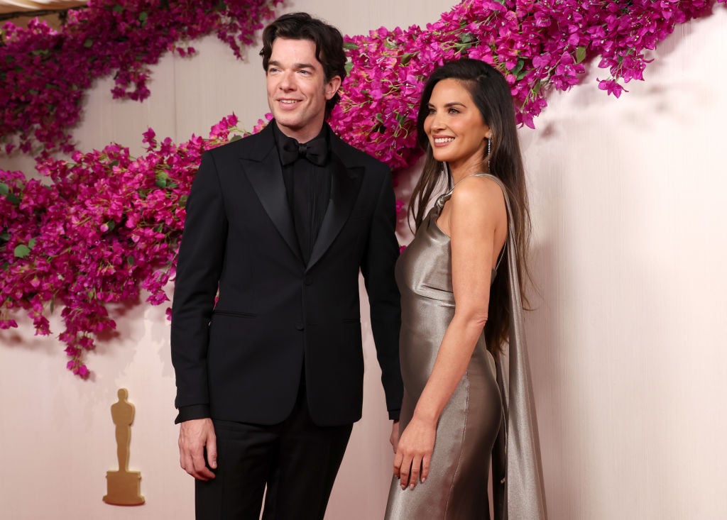 HOLLYWOOD, CALIFORNIA - MARCH 10: John Mulaney and Olivia Munn attend the 96th Annual Academy Awards on March 10, 2024 in Hollywood, California. (Photo by JC Olivera/Getty Images)