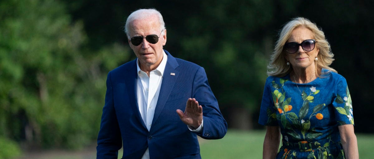 FACT CHECK: Does This Photo Show Joe Biden Pointing A Handgun At Jill Biden?
