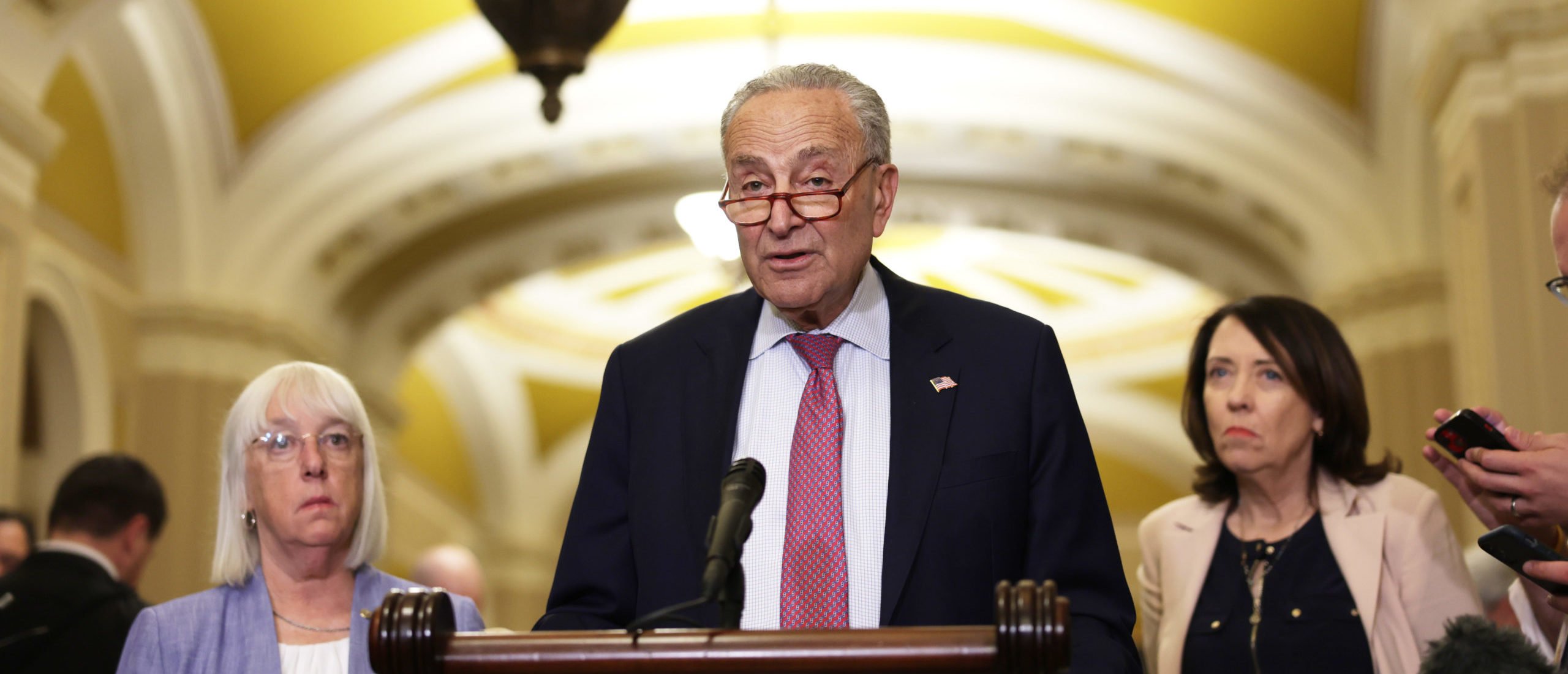 Chuck Schumer Reportedly ‘Forcefully’ Urged Biden To Drop Out Of Race