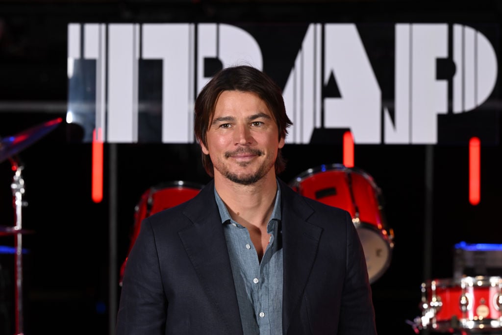 LONDON, ENGLAND - JULY 29: Josh Hartnett attends the "Trap" photocall at The O2 Arena on July 29, 2024 in London, England. (Photo by Jeff Spicer/Getty Images for Warner Bros. Pictures )