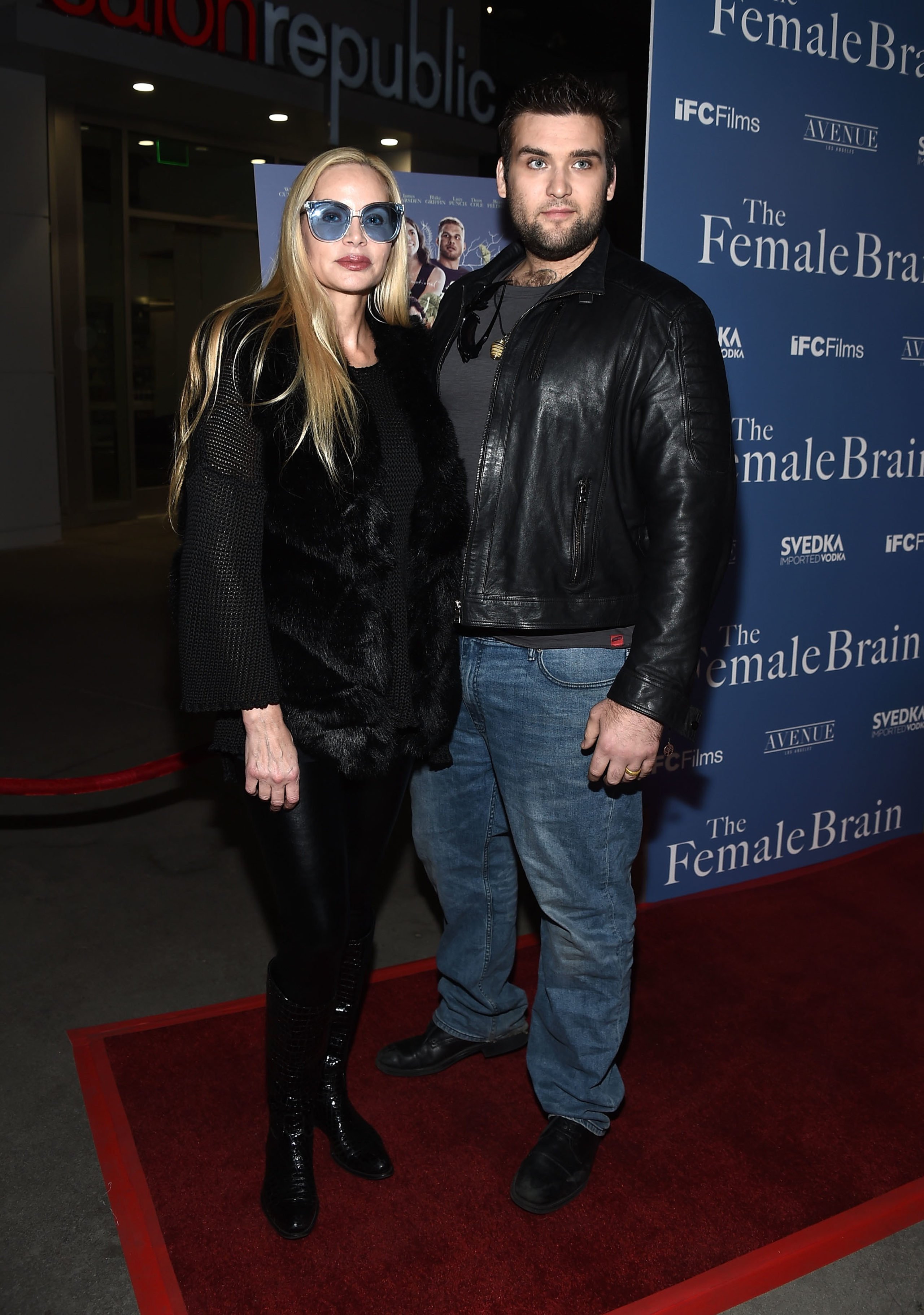 HOLLYWOOD, CA - FEBRUARY 01: Actress Christina Fulton (L) and actor Weston Cage arrive at the premiere of IFC Films' "The Female Brain" at the ArcLight Hollywood on February 1, 2018 in Hollywood, California. (Photo by Amanda Edwards/WireImage) Getty Images