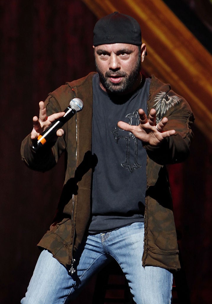 UNIVERSAL CITY, CA - APRIL 03: Comedian Joe Rogan performs at the Kevin & Bean April Foolishness 2010 at Gibson Amphitheatre on April 3, 2010 in Universal City, California. (Photo by Paul Archuleta/FilmMagic) Getty Images