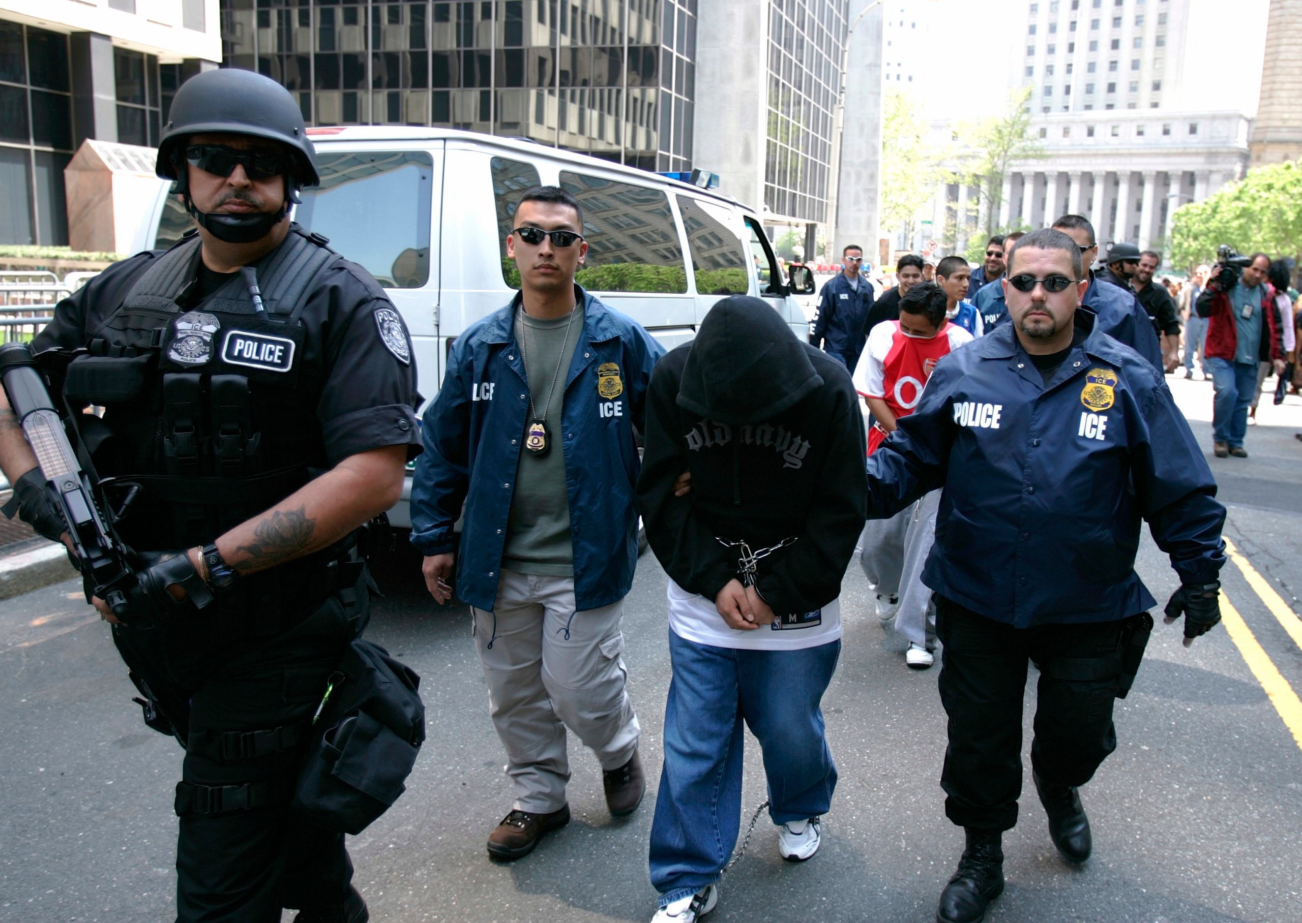 Gang Members Arrested In New York By Immigration And Customs Enforcement