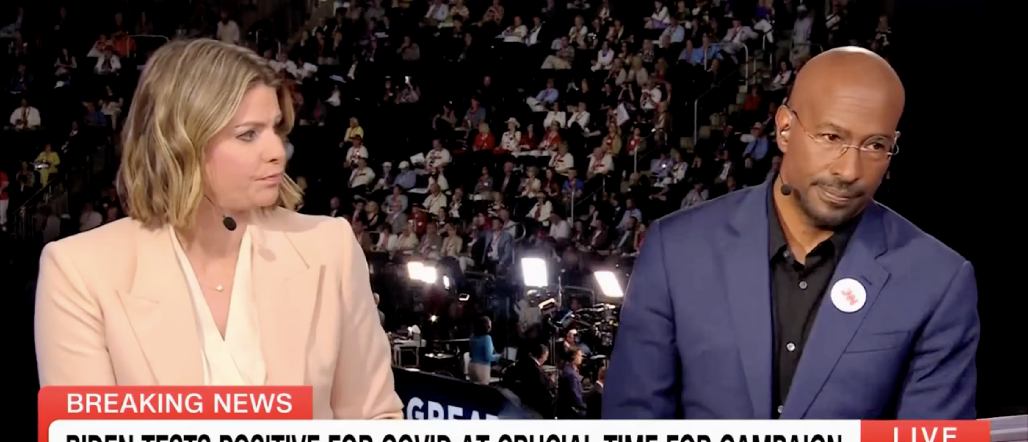 ‘Democrats Are Coming Apart’: Van Jones Notes That COVID Has ‘Stopped’ Biden, While A ‘Bullet Couldn’t Stop Trump’