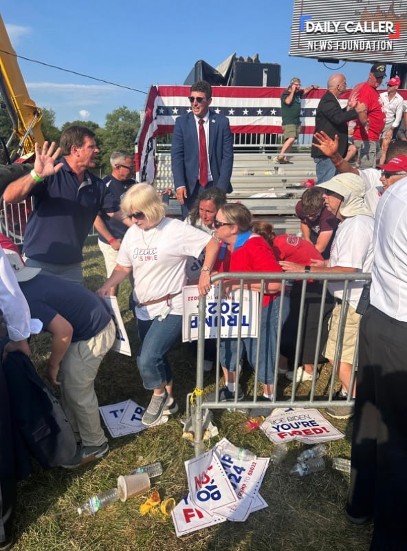 Trump Pennsylvania Rally Attack (Image Courtesy of Benjamin Shrader)
