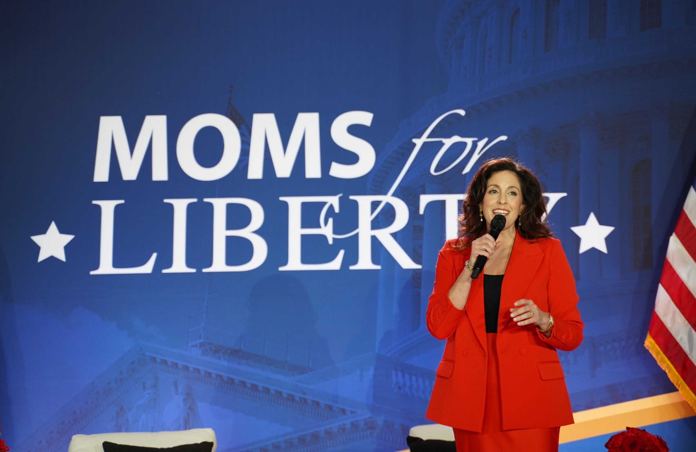 Moms for Liberty Tiffany Justice Speaks at Joyful Warriors National Summit In Washington, D.C. Aug. 30 2024 (Daily Caller News Foundation)