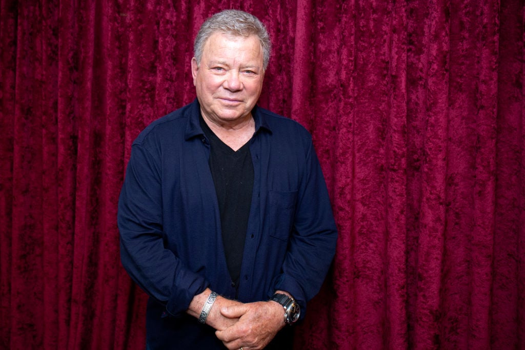 NEW YORK, NY - SEPTEMBER 06: William Shatner visits SiriusXM Studios on September 6, 2018 in New York City. (Photo by Santiago Felipe/Getty Images)