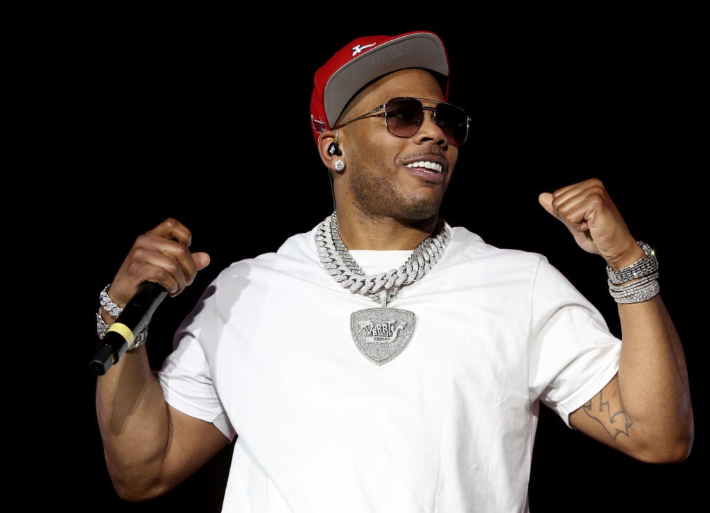 LAS VEGAS, NEVADA - MAY 15: Rapper Nelly performs during the 2022 Lovers & Friends music festival at the Las Vegas Festival Grounds on May 15, 2022 in Las Vegas, Nevada. (Photo by Gabe Ginsberg/Getty Images)