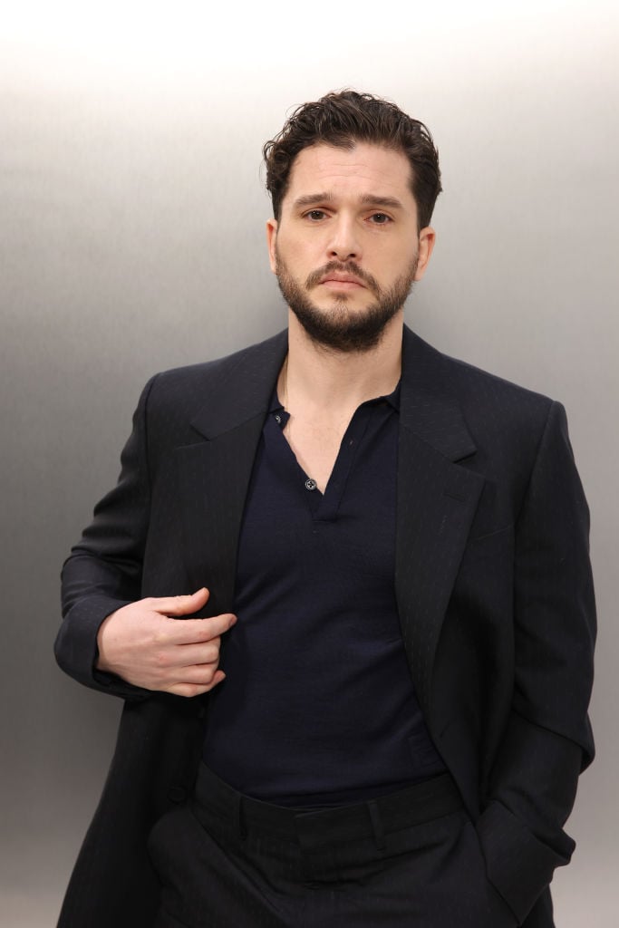 MILAN, ITALY - JANUARY 13: Kit Harington attends a photocall during Fendi Fall/Winter 2024/2025 fashion show as part of the Milan Fashion Week on January 13, 2024 in Milan, Italy. (Photo by Daniele Venturelli/Getty Images for Fendi)