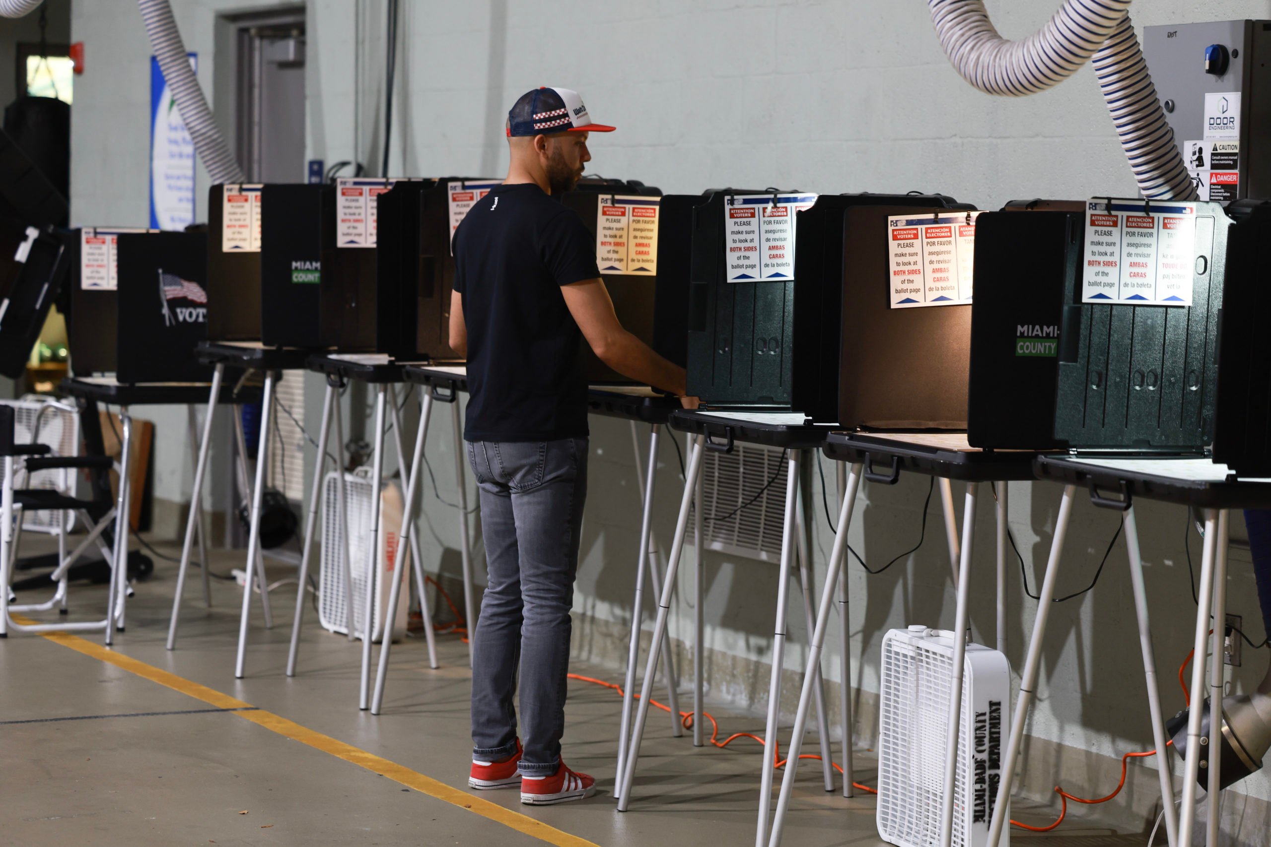 Florida Voters Head To The Polls For The State's Primary