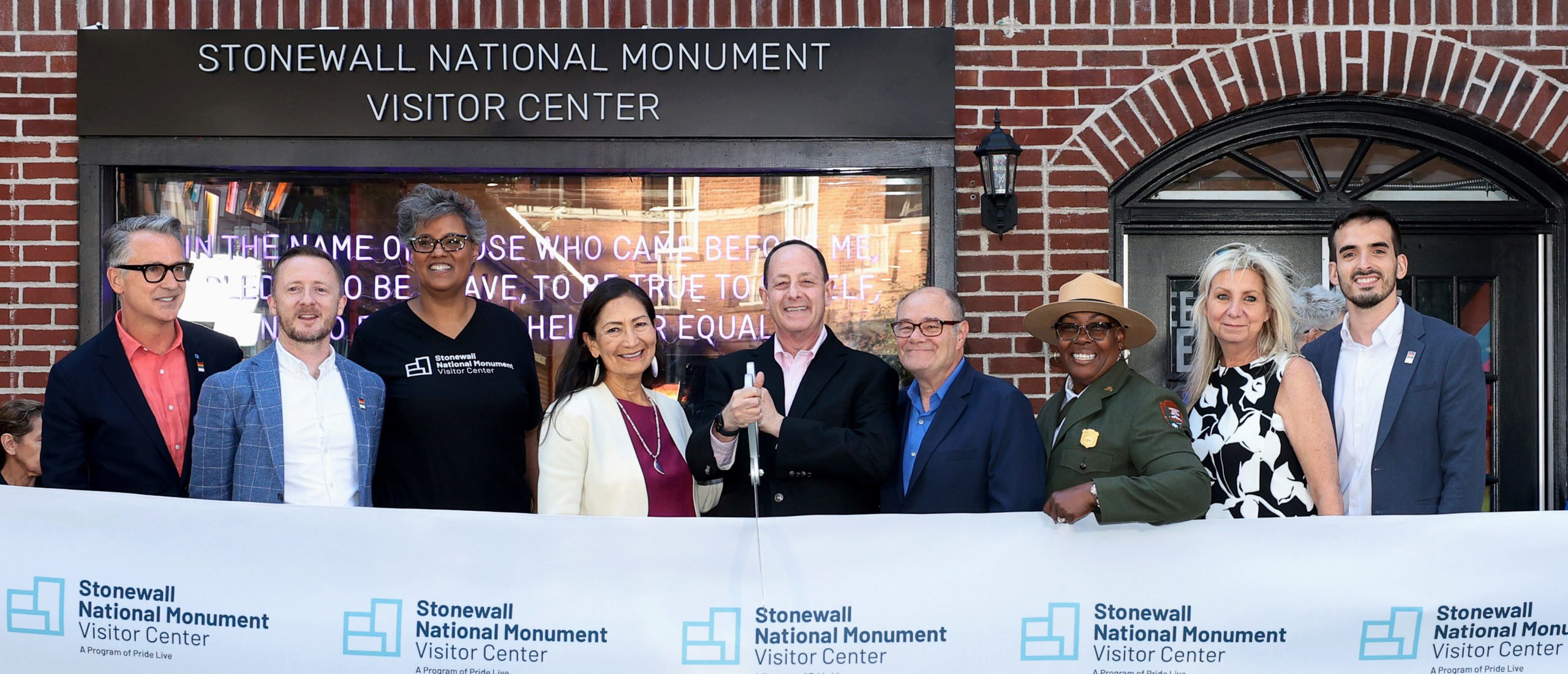 Pride Live Hosts Grand Opening Ceremony for the Stonewall National Monument Visitor Center