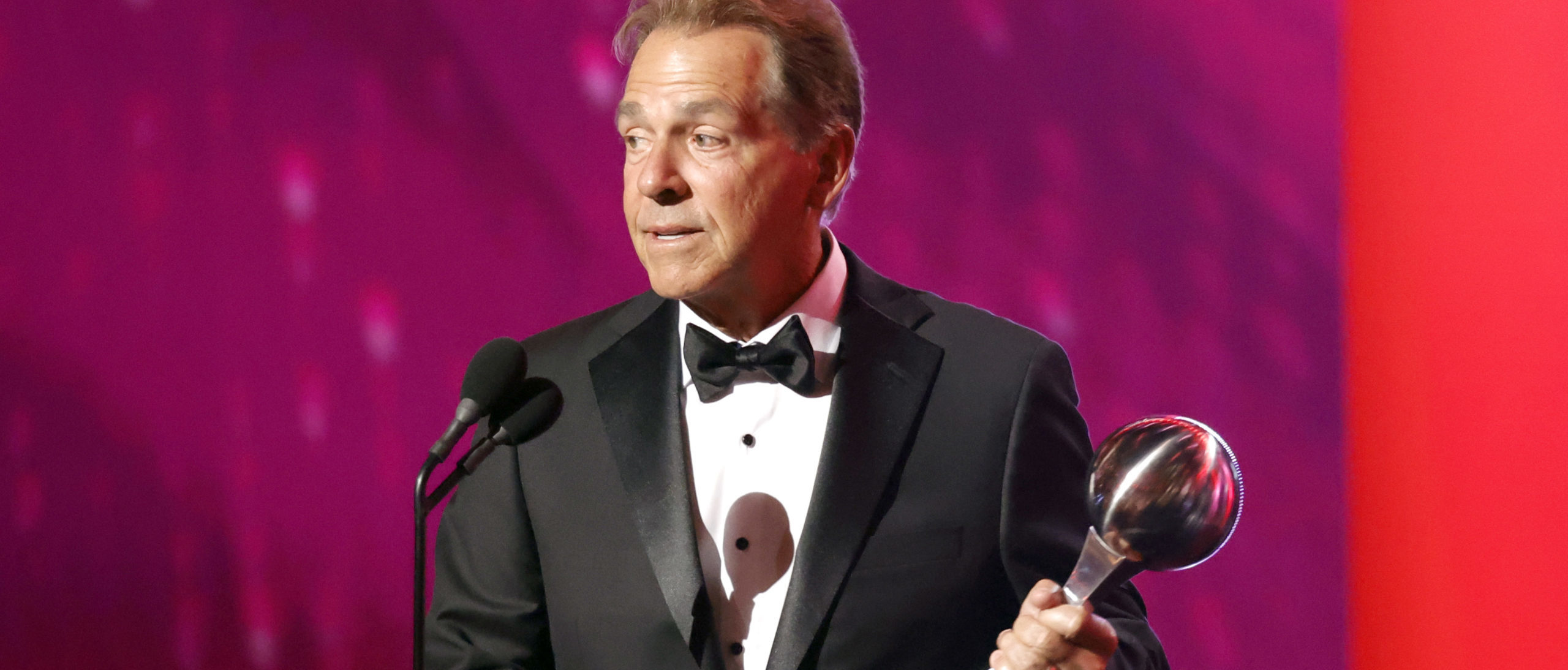 Nick Saban Shows Off His Hollywood Potential In Absolutely Brilliant