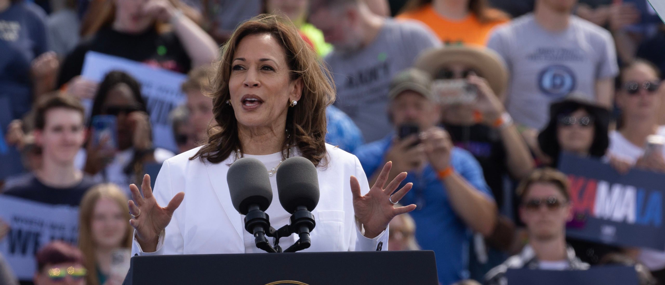 Kamala Harris And Tim Walz Hold Campaign Rally In Wisconsin