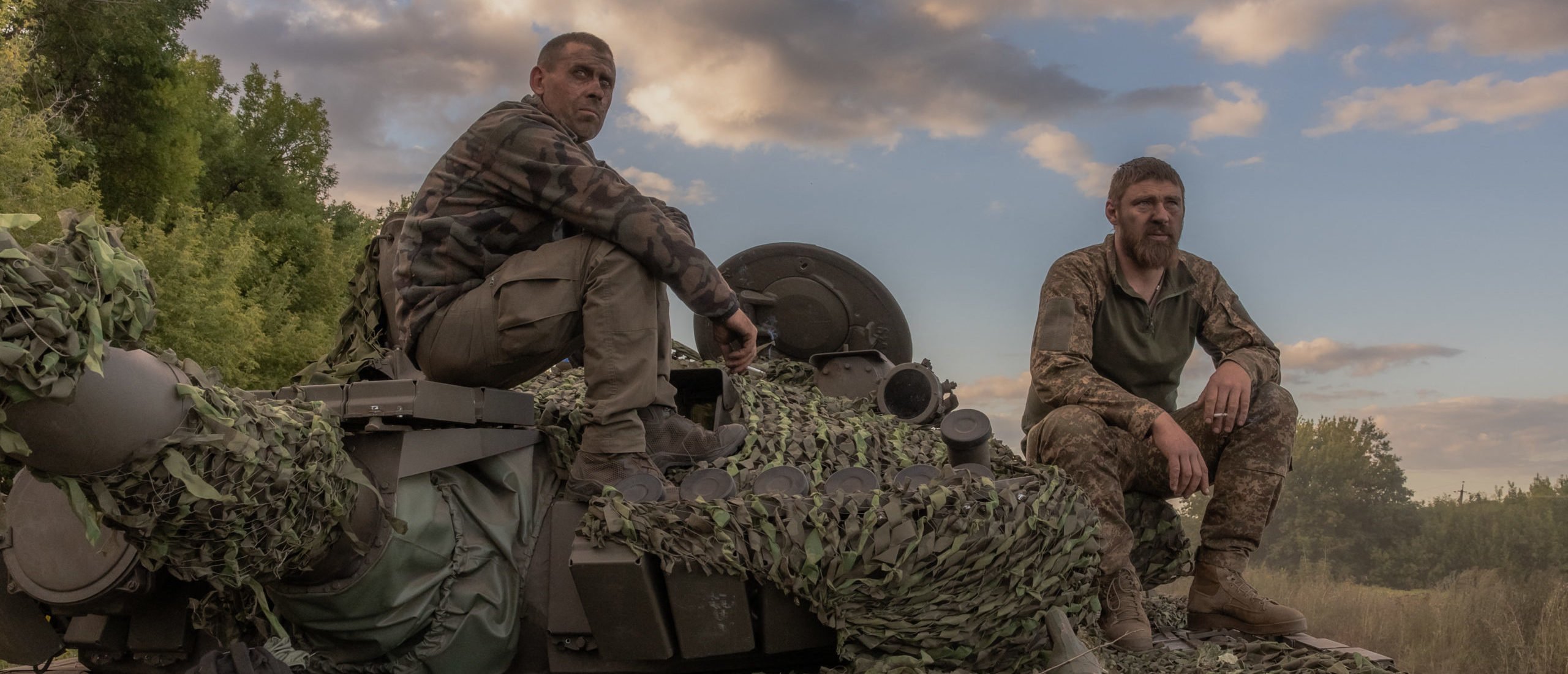 FACT CHECK: Image Claims To Show Ukrainian Troops Pretending To Be In Front Of Kursk