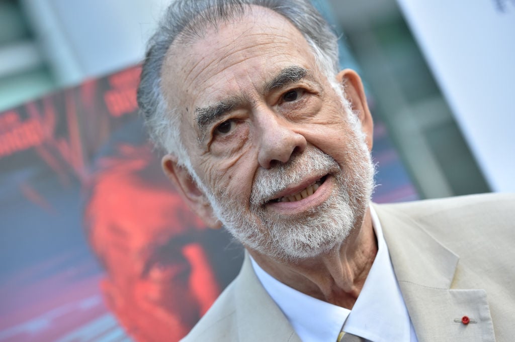 HOLLYWOOD, CALIFORNIA - AUGUST 12: Francis Ford Coppola attends the LA Premiere of Lionsgate's "Apocalypse Now Final Cut" at ArcLight Cinerama Dome on August 12, 2019 in Hollywood, California. (Photo by Axelle/Bauer-Griffin/FilmMagic) Getty Images