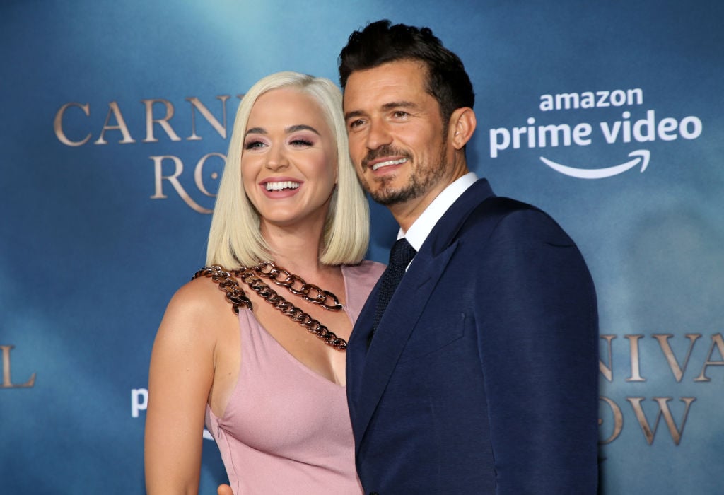 HOLLYWOOD, CALIFORNIA - AUGUST 21: Katy Perry and Orlando Bloom attend the LA premiere of Amazon's "Carnival Row" at TCL Chinese Theatre on August 21, 2019 in Hollywood, California. (Photo by Phillip Faraone/Getty Images)