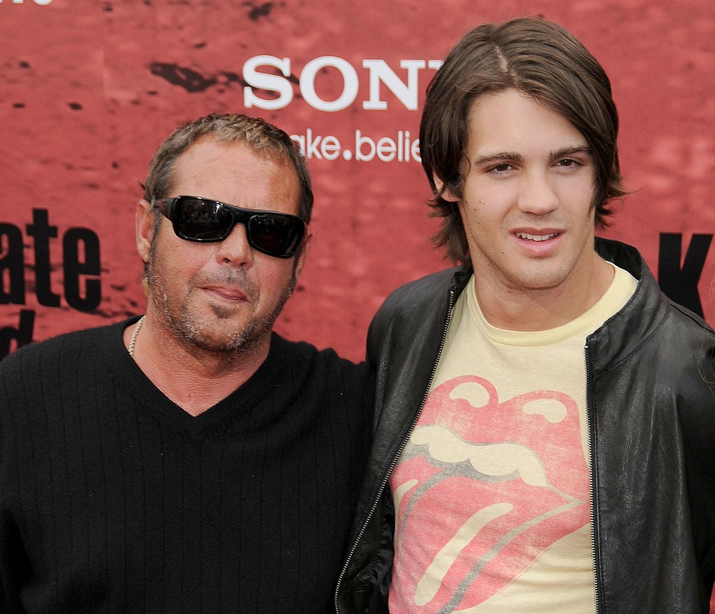 WESTWOOD, CA - JUNE 7: Chad McQueen and son Stephen arrive at the Los Angles Premiere of "The Karate Kid" at the Mann Village Theatre on June 7, 2010 in Westwood, California. (Photo by Gregg DeGuire/FilmMagic) Getty Images