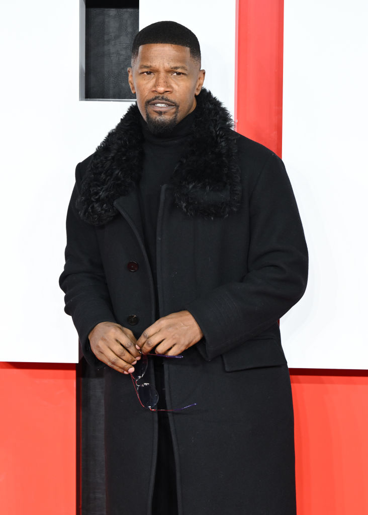 LONDON, ENGLAND - FEBRUARY 15: Jamie Foxx attends the "Creed III" European Premiere at Cineworld Leicester Square on February 15, 2023 in London, England. (Photo by Karwai Tang/WireImage) Getty Images