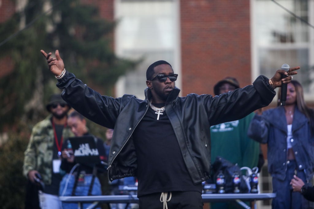 WASHINGTON, DC - OCTOBER 20: Sean "Diddy" Combs performs at Howard University's Yardfest on October 20, 2023 in Washington, DC. (Photo by Thaddaeus McAdams/WireImage) Getty Images