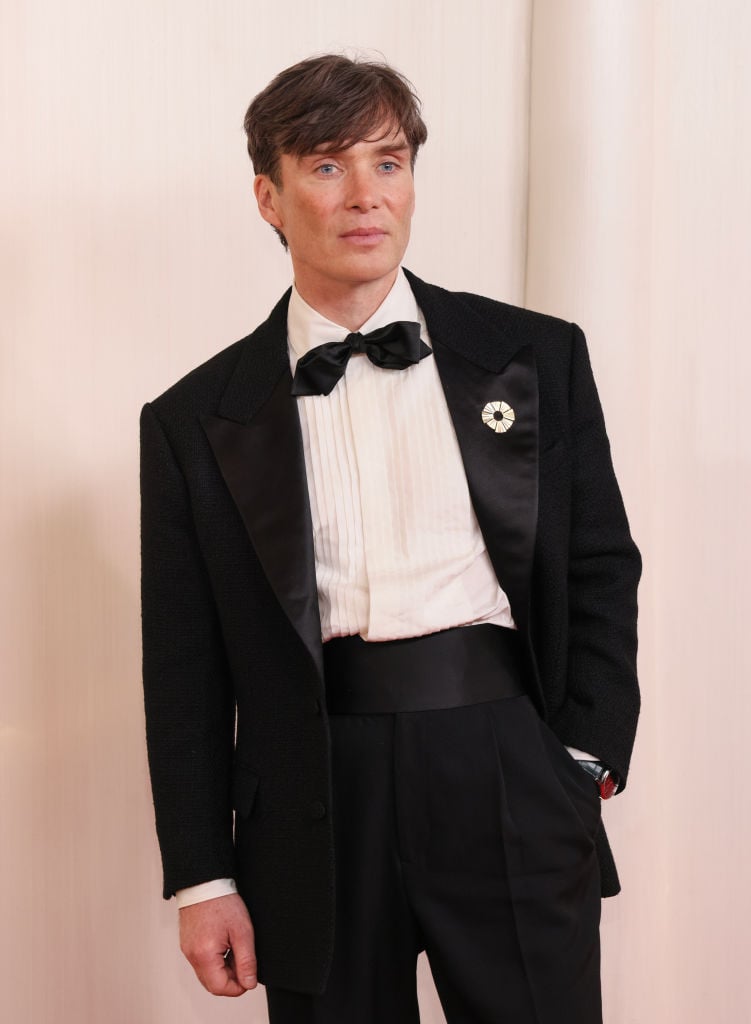 HOLLYWOOD, CALIFORNIA - MARCH 10: Cillian Murphy attends the 96th Annual Academy Awards on March 10, 2024 in Hollywood, California. (Photo by Rodin Eckenroth/Getty Images)