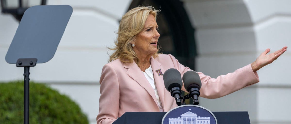 FACT CHECK: Trump Campaign Claims Jill Biden Is Giving Reporters Tours Of Oval Office, Sitting Them At Resolute Desk