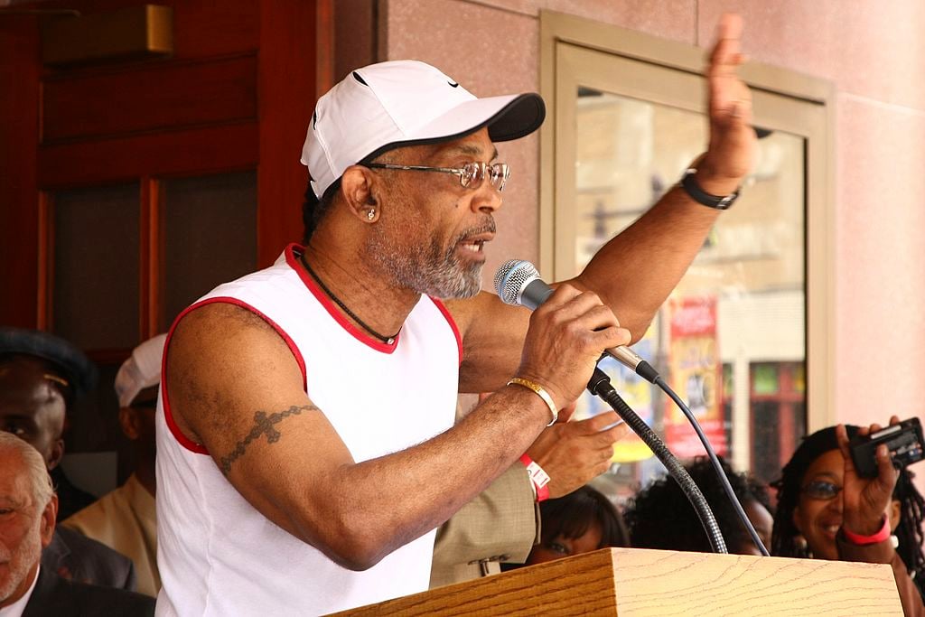 PHILADELPHIA - JUNE 20: Frankie Beverly attends Maze featuring Frankie Beverly's plaque ceremony on the Philadelphia Walk of Fame on June 20, 2008 in Philadelphia, Pennsylvania. (Photo by Mychal Watts/WireImage) Getty Images